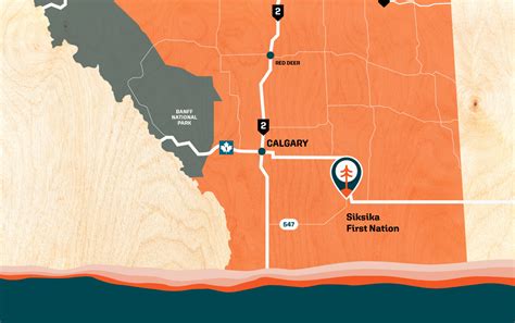 siksika reserve map.